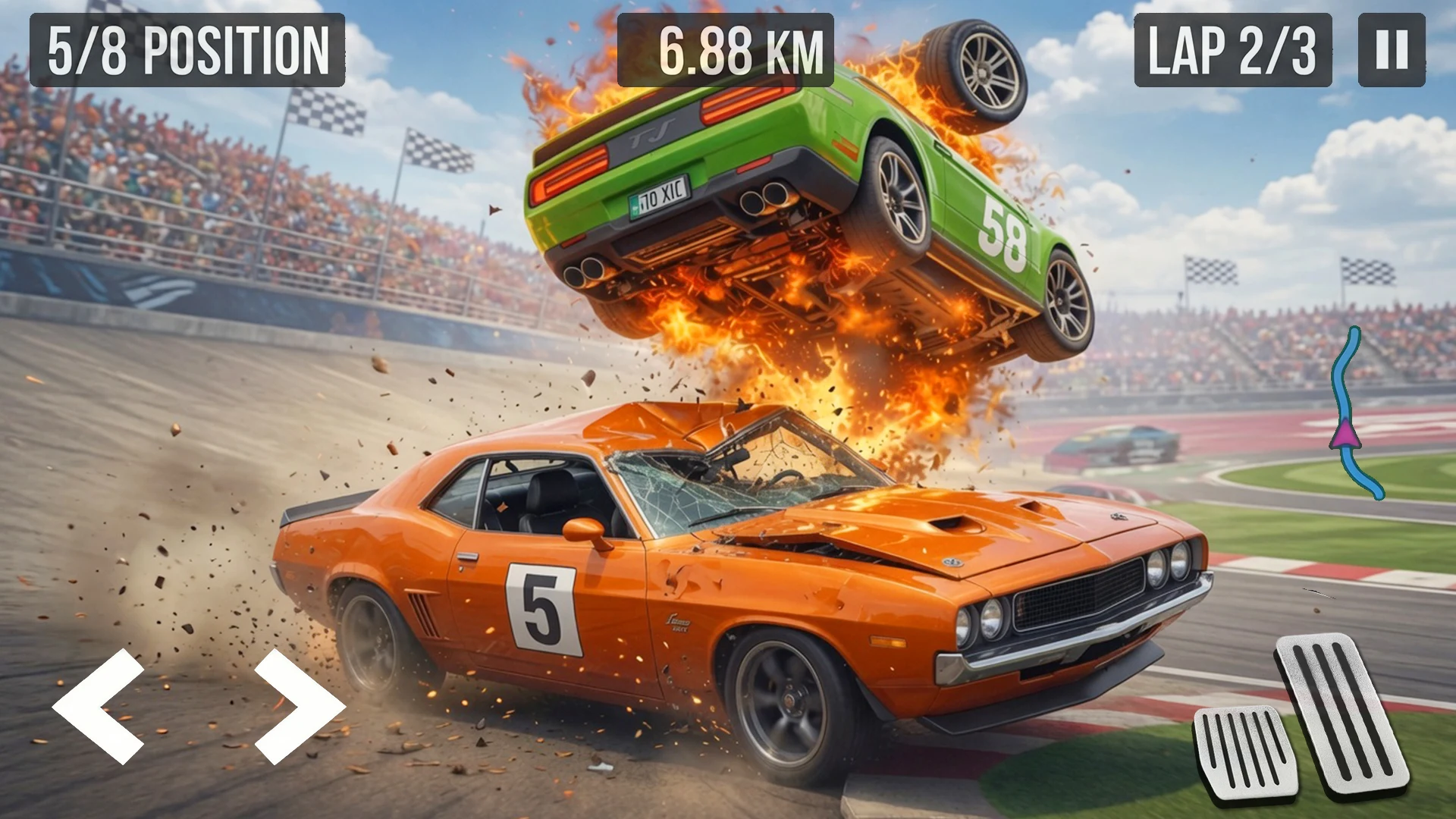 Demolition Derby Car Games screenshot