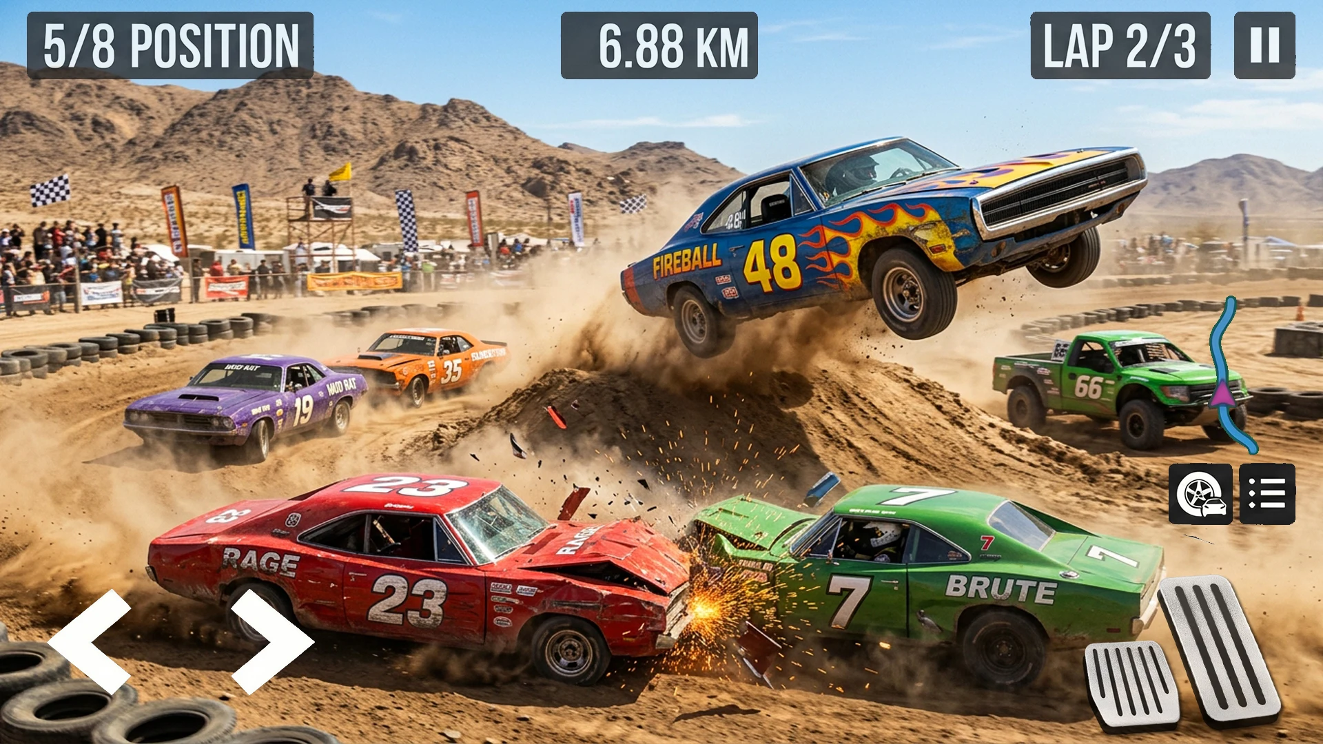 Demolition Derby Car Games screenshot